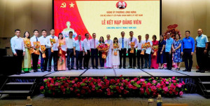 Chi bộ Công ty Cổ phần Chăn nuôi C.P. Việt Nam kết nạp 10 đảng viên mới