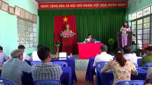 Buổi sinh hoạt Chi bộ tháng 8 Khu phố 1, phường Long Hưng