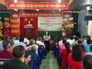 Ngày hội TOàn dân tham gia bảo vệ Tổ quốc Kp 3, phường Long Hưng