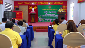 Hội nghị Ban chấp hành mở rộng Hội Nông dân phường Long Hưng
