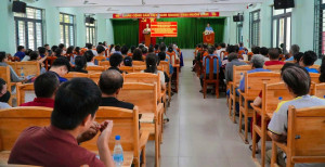 Phường Long Hưng: Hội nghị phổ biến kế hoạch thu hồi đất dự án kéo dài tuyến Metro Bến Thành – Suối Tiên