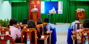 PHƯỜNG LONG HƯNG THAM DỰ HỘI NGHỊ TUYÊN TRUYỀN CÔNG TÁC BIÊN...