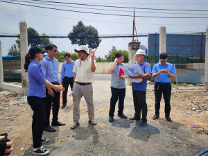 HĐND phường Long Hưng khảo sát thực tế các công trình đầu tư công