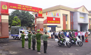 Công an phường Long Khánh ra quân cao điểm tấn công, trấn áp tội phạm bảo đảm an ninh trật tự