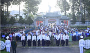 Tổ chức Lễ viếng Nghĩa trang Liệt sĩ và Đền thờ Liệt sĩ kỷ niệm 78 năm Ngày Thương binh – Liệt sĩ (27/7/1947 – 27/7/2025)
