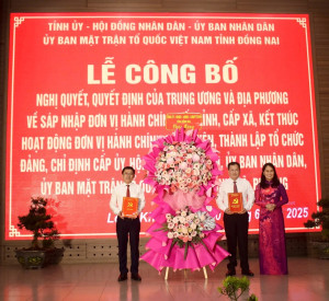 NHỮNG KẾT QUẢ ĐẠT ĐƯỢC CỦA ĐẢNG BỘ PHƯỜNG LONG KHÁNH NHIỆM KỲ 2020 - 2025