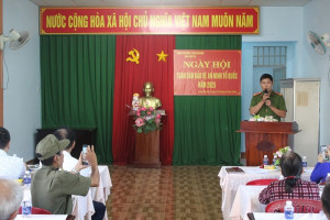 Ngày hội Toàn dân bảo vệ an ninh Tổ quốc năm 2025, khu phố...