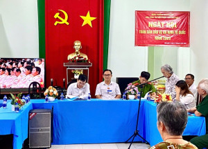 Khu Phố 4, Phường Long Khánh sôi nổi tổ chức "Ngày hội Toàn dân bảo vệ an ninh Tổ quốc" năm 2025
