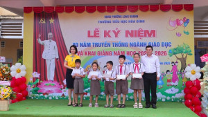 Trường Tiểu học Hòa Bình, tổ chức Lễ khai giảng năm học mới