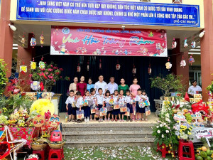 Tưng bừng ngày hội “vui hội trăng rằm” tại trường Tiểu học Long Khánh