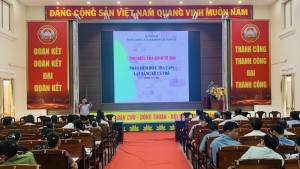 Phường Long Khánh tổ chức tập huấn thu thập thông tin phục vụ Tổng điều tra kinh tế năm 2026