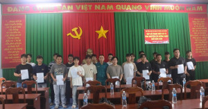 Gặp mặt, động viên thanh niên ưu tú tình nguyện nhập ngũ năm 2026