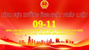 Tăng cường công tác truyền thông, hưởng ứng Ngày Pháp luật nước Cộng hoà xã hội chủ nghĩa Việt Nam năm 2025