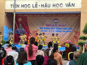 Khu phố Bàu Trâm và Bàu Sầm tổ chức Ngày hội Đại đoàn kết toàn dân tộc