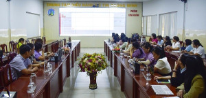 Hội nghị trực tuyến tập huấn hướng dẫn việc cập nhật bổ sung, quản lý, khai thác phần mềm quản lý cơ sở dữ liệu về cán bộ công chức, viên chức