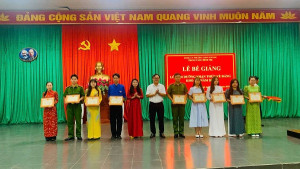 Lễ bế giảng lớp bồi dưỡng nhận thức về Đảng khóa IV năm 2025