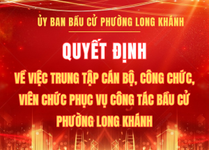 QĐ 03 trung tập cán bộ, công chức phục vụ công tác bầu cử 3
