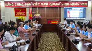 Hội liên hiệp phụ nữ phường Long Khánh tham dự hội nghị tập huấn triển khai Nghị quyết