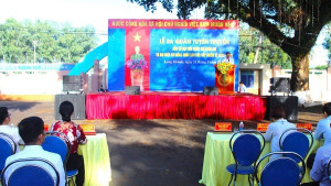 Lễ phát động ra quân tuyên truyền cuộc bầu cử đại biểu Quốc hội khóa XVI và bầu cử đại biểu Hội đồng nhân dân