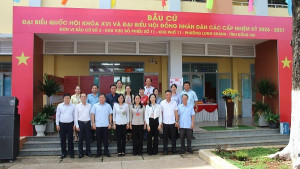 Rà soát công tác chuẩn bị bầu cử đại biểu Quốc hội khóa XVI tại đơn vị bầu cử số 4