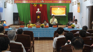 Hội nghị tiếp xúc cử tri với những người ứng cử đại biểu HĐND phường Long Khánh khóa II, nhiệm kỳ 2026 – 2031, thuộc đơn vị bầu cử số 04