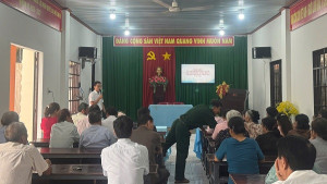 Phường Long Khánh đẩy mạnh tuyên truyền pháp luật về bầu cử đại biểu Quốc hội và HĐND các cấp