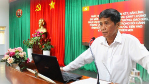 Ủy ban MTTQ Việt Nam phường tổ chức hội nghị học tập, quán triệt các Nghị quyết của Đảng