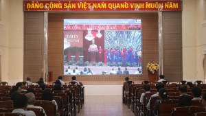 Long Khánh dự Hội nghị tổng kết công tác bầu cử đại biểu Quốc hội khóa XVI và đại biểu HĐND các cấp nhiệm kỳ 2026-2031