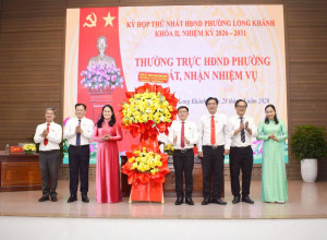 Kỳ họp thứ nhất HĐND phường Long Khánh khóa II, nhiệm kỳ 2026–2031