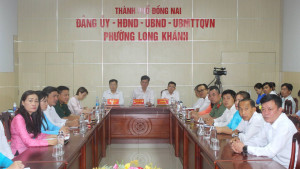 Đảng ủy phường Long Khánh tổ chức Hội nghị trực tuyến sơ kết 01 năm thực hiện mô hình tổ chức tổng thể của hệ thống chính trị và mô hình chính quyền 2 cấp