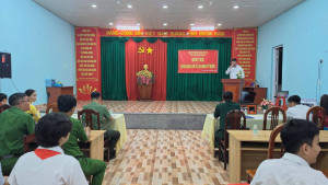 KHU PHỐ XUÂN TRUNG TỔ CHỨC NGÀY HỘI "TOÀN DÂN BẢO VỆ AN NINH TỔ QUỐC" NĂM 2026
