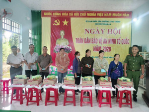 Ngày hội Toàn dân bảo vệ an ninh Tổ quốc tại khu phố Xuân An