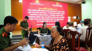 Phường Long Khánh: Triển khai cao điểm thu nhận mẫu ADN của thân nhân liệt sĩ chưa xác định thông tin