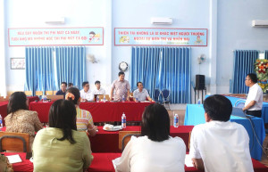 Khảo sát thí điểm xây dựng mô hình "Trường học số" tại phường Long Khánh