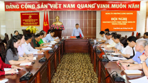 Hội nghị giao ban cấp ủy trực thuộc Đảng ủy phường tháng 8 năm 2026