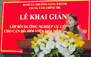 125 cán bộ Hội Nông dân cơ sở tham dự lớp bồi dưỡng nghiệp vụ công tác năm 2026