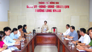 Phường Long Khánh: Họp rà soát công tác quản lý, vận hành hệ thống chiếu sáng công cộng tại các ngõ hẻm để đảm bảo an toàn trong mùa mưa