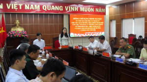 Đồng chí Đặng Minh Nguyệt - Ủy viên Ban Thường vụ Thành ủy,...