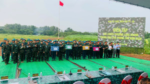 Long Khánh hoàn thành diễn tập tác chiến trong khu vực phòng...