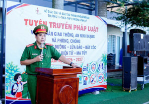 Ra mắt mô hình "Cổng trường an toàn giao thông" và tuyên...