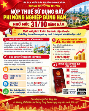 Tuyên truyền nộp thuế sử dụng đất phi nông nghiệp đúng hạn