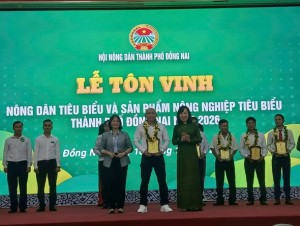 2 NÔNG DÂN VÀ 2 SẢN PHẨM XUẤT SẮC ĐƯỢC VINH DANH TIÊU BIỂU NĂM 2026