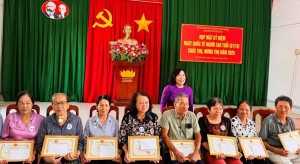 Khu phố Xuân Hòa tổ chức lễ chúc thọ, mừng thọ người cao tuổi năm 2026