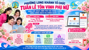 Long Khánh tổ chức tuần lễ tôn vinh phụ nữ gắn với thực hiện...