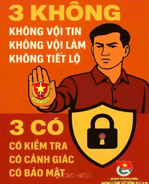"3 KHÔNG, 3 CÓ"