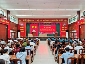 Tổ chức Hội nghị đối thoại giữa Bí thư Đảng ủy, Chủ tịch UBND xã với cán bộ, công chức, người lao động trong Đảng bộ xã Long Thành