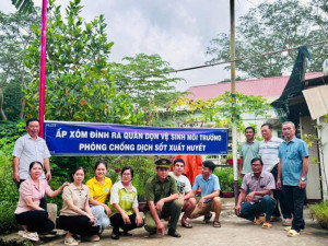 Triển khai chiến dịch ngày cuối tuần phòng chống dịch sốt xuất huyết xã Long Thành năm 2025.