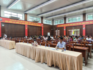 Xã Long Thành phối hợp Sở Khoa học Công Nghệ triển khai chương trình "Bình dân học vụ số" và tập huấn kỹ năng cho cán bộ, công chức, viên chức và người lao động