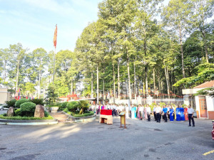 Ủy ban Mặt trận Tổ quốc xã Long Thành phát động ủng hộ nhân dân Cuba và đồng bào khắc phục hậu quả cơn bão số 10