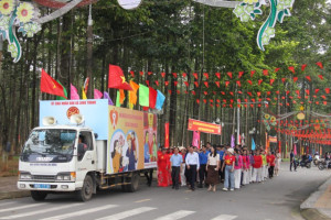 Hội Liên hiệp Phụ nữ xã Long Thành tham gia Lễ phát động tháng hành động vì bình đẳng giới và phòng ngừa, ứng phó với bạo lực trên cơ sở giới năm 2025